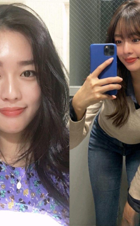 (정예나93 광고대행사)다리문신녀 사진+일상영상 모음집
