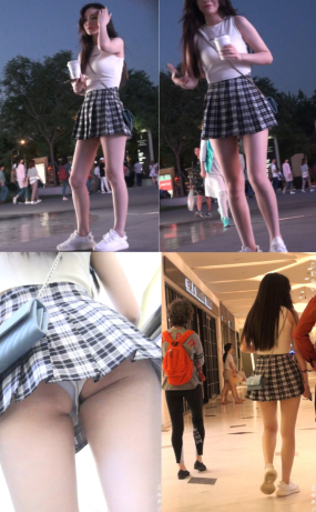 모델급 미모 흰팬티녀 도촬 남친있음(원본)