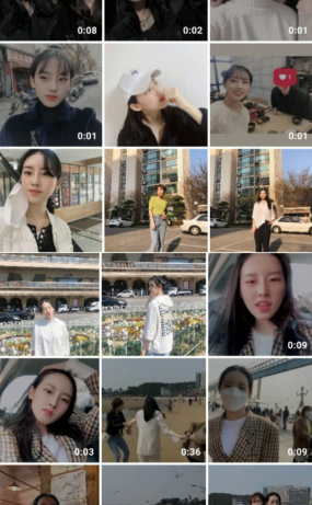 황고은 고돌링 일상 사진영상