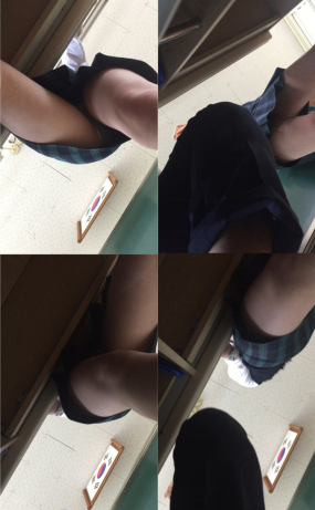 학교 실제 치마몰카