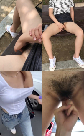 여친이랑 야외 애무질(원본)