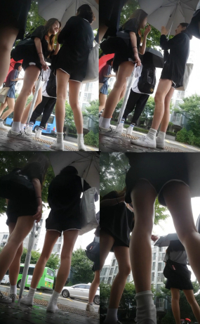 비오는날 여자애들 업스(원본)