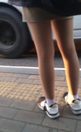 버정 다리만 찍