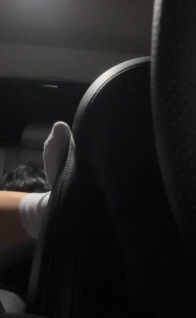 최초공개 차에서 보빨