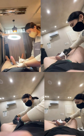 왁싱샵 여자한테 쿠퍼액 흘리며 대화(원본)