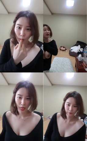 (레어)연지 한쪽젖탱이 완전노출 얼공
