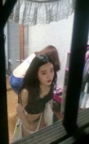 옆집 누나 도촬